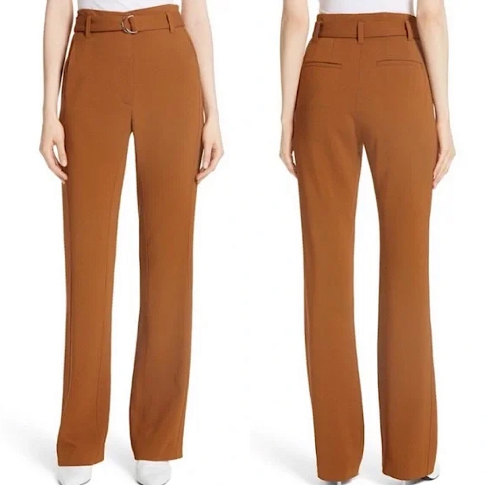 ALC Morgan High Waisted Tailored Belted Pant | Camel/Brown | Size 1 | Worn 1x